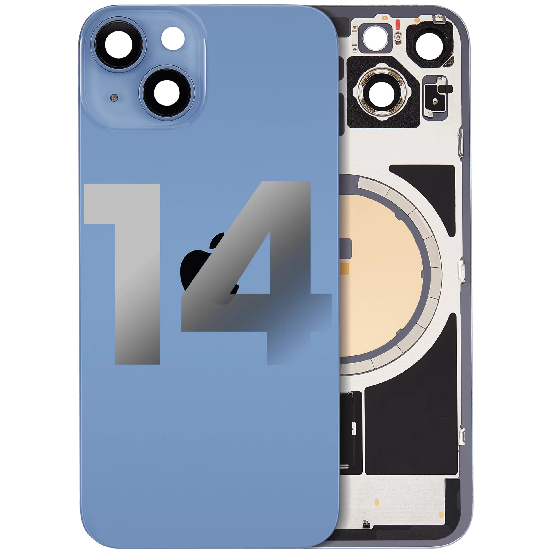 iPhone 14 Battery Cover With Brackets with NFC Coil